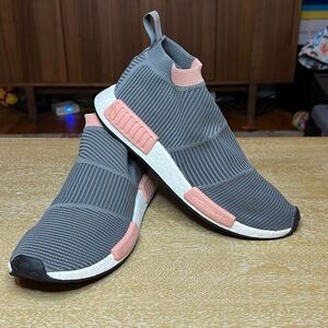 adidas NMD_CS1 Primeknit 'Grey Trace Pink'